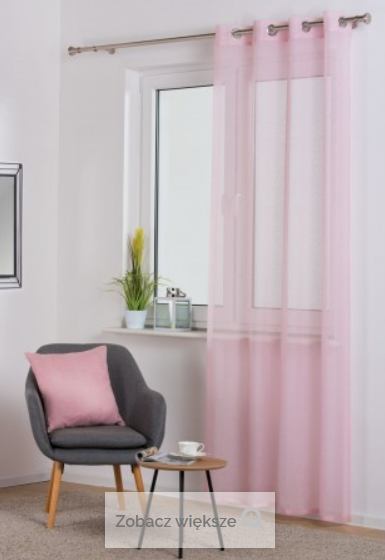 ZAVJESA POWDER PINK 140/260