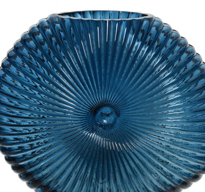 Staklena vaza KER 599‑B – 10,5 × 24,5 × 19,5 cm