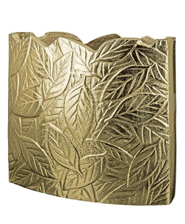 Metalna dekorativna vaza DAS 343‑2 – 28 × 11 × 28 cm