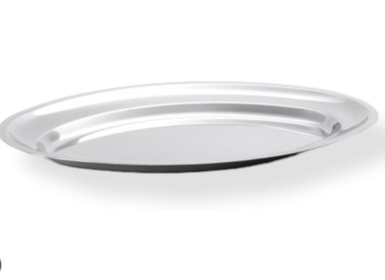 OVAL INOX 26,5*17,5 CM