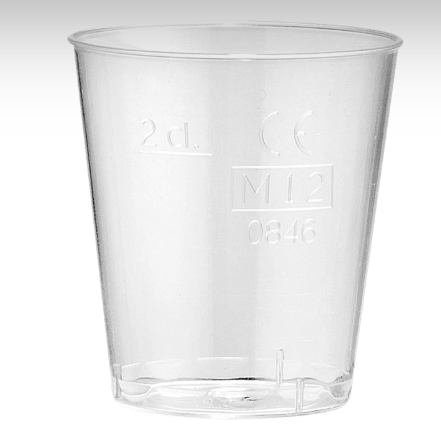 ČAŠE ZA DEGUST. 30ML 80/1 ISAP