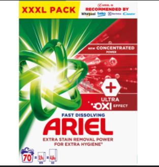 ariel prašak oxi 70pranja 3,85 kg BOX