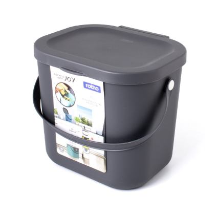 KANTA ZA BIO OTPAD 6 LT ANTRACIT