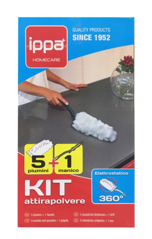 SET ZA SKUPLJANJE PRAŠINE 5 PIUMINI+DRŠKA