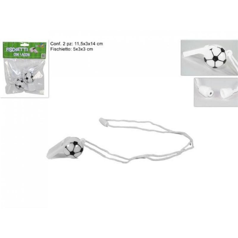 ZVIŽDALJKA NOG.LOPTA 2/1