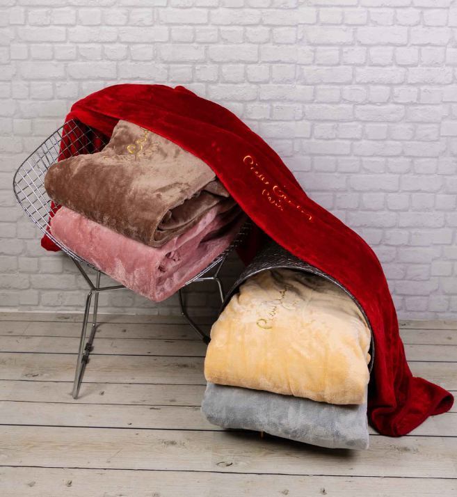 DERKA ROSCHE BURGUNDY 220X240 CM