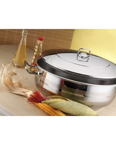  MEGA  LONAC + POKLOPAC 12L 34*13cm