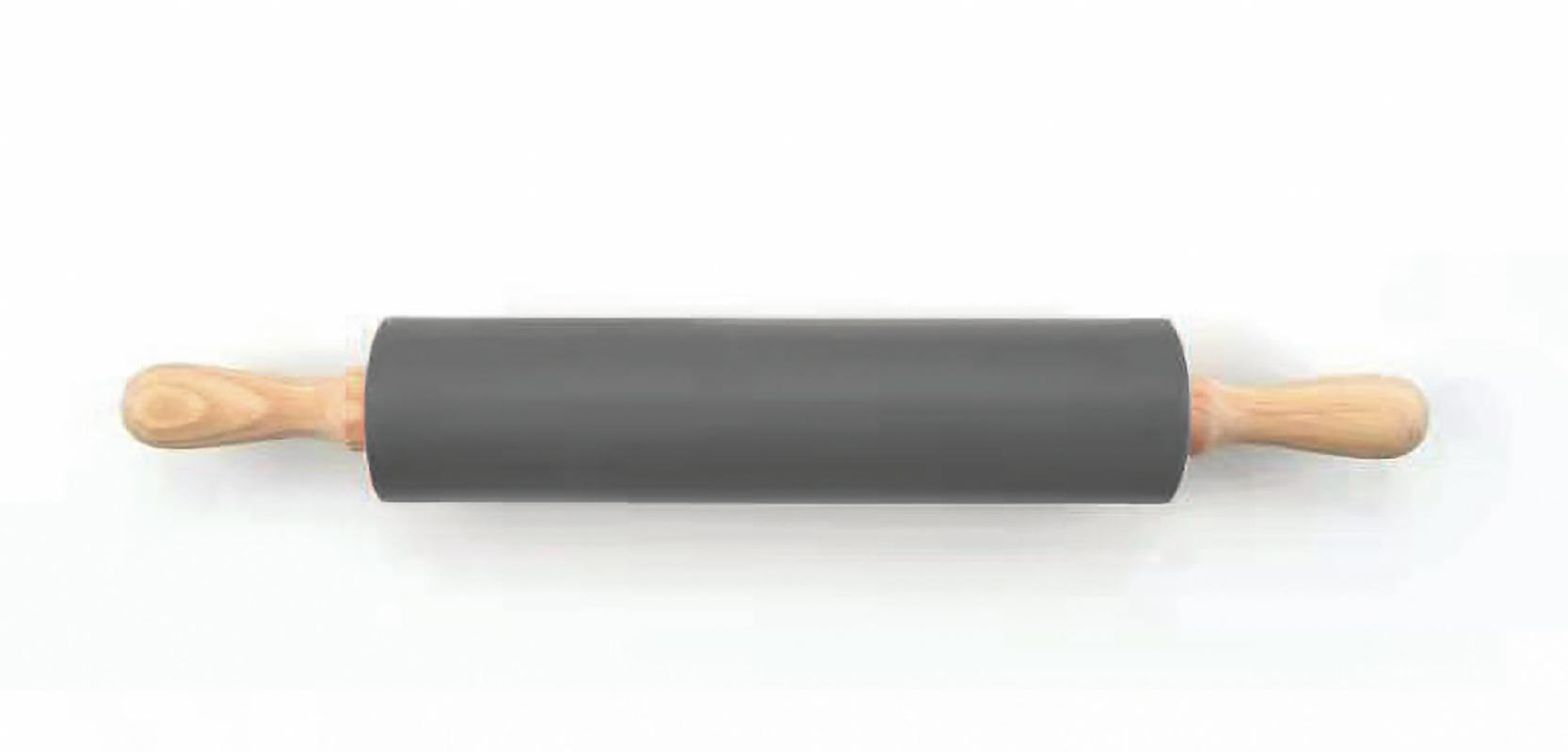 Silikonski valjak za tijesto 44 cm – sivi