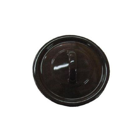 POKLOPAC 20CM CRNI
