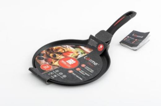 TAVA ZA PALAČINKE MEGASTONE 25 CM CRNA/CRNA