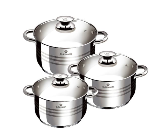 BERLINGER SET INOX  LONACA 6U1