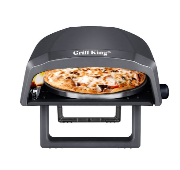 GRILL KING 12 PLINSKI ROTACIJSKI PIZZA PEKAČ+OPREMA