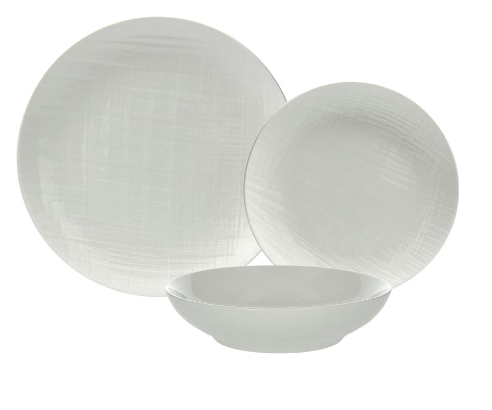 Set tanjura 3/1 Victoria – bijeli