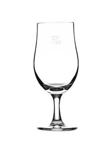 ČAŠA ZA PIVO DRAFT 0,2 ŽIG