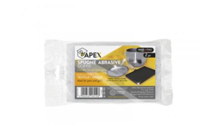 ABRAZIVNE SPUŽVE 2 KOM APEX 8.5 x 6.5 x 4 CM