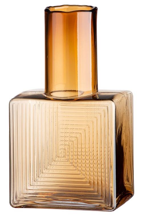 Staklena vaza KER 104 – 8 × 15,5 × 24 cm