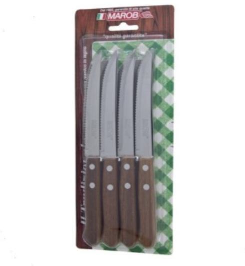 SET NOŽEVA 12/81 TRADIZIONALE 11 CM DRVENA DRŠKA