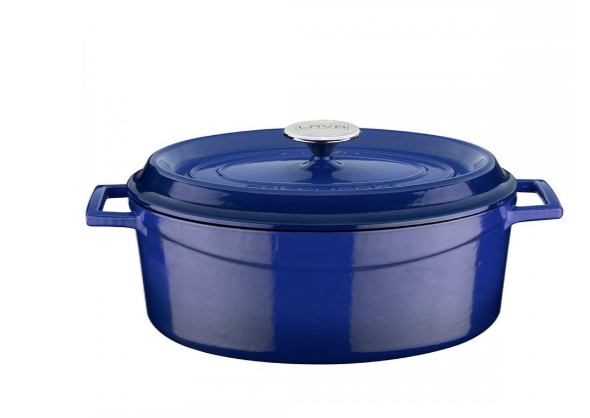 LAVA  OVALNI LONAC 31CM  PLAVI