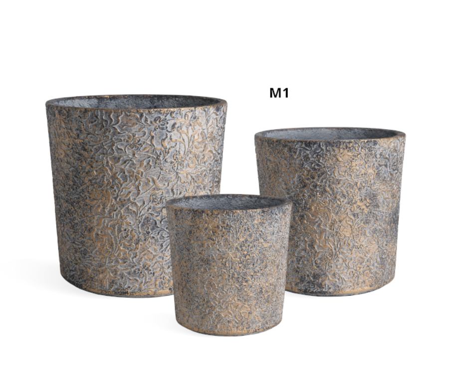 Tegla dekorativna KER 478‑1 – fi 14,5 cm, visina 14,5 cm