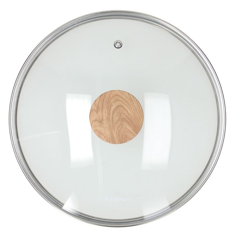 STAKLENI POKLOPAC 28 CM STONE