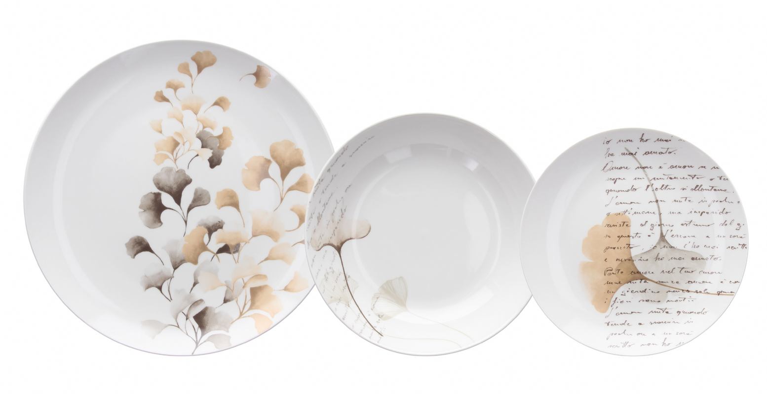 Set tanjura 18/1 - Tognana Madison Poesia