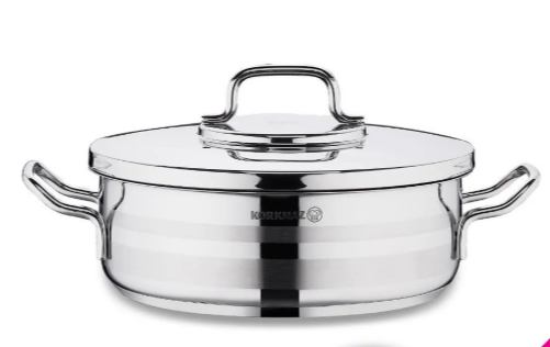 KORKMAZ ASTRA II NISKI LONAC S POKLOPCEM 26CM