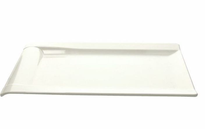 POSLUŽAVNIK 43X27 CM BIJELI