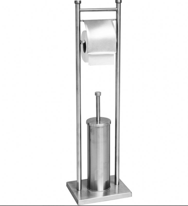 STALAK ZA WC PAPIR I WC CETKE INOX