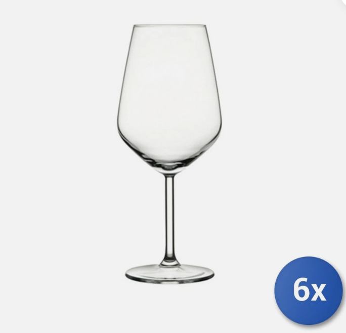 ČAŠE ALLEGRA 49 CL 6/1
