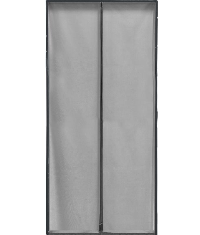 KOMARNIK ZA VRATA S OKVIROM I MAG. 100X220CM SIVI