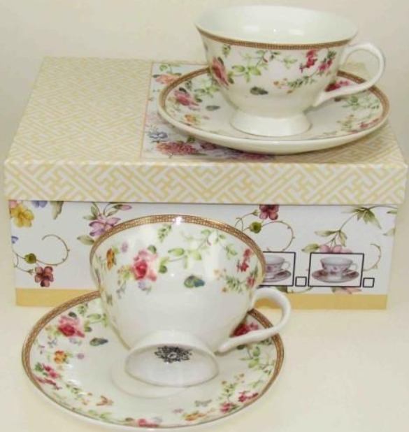 SET ŠALICE I TANJURIĆI 2/1