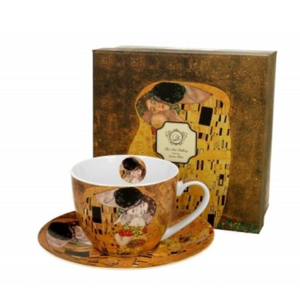 D-ŠALICA SA TANJURIĆEM KLIMT-POLJUBAC