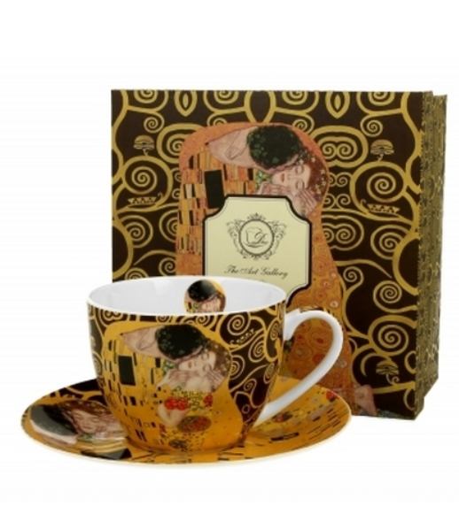 D-ŠALICA SA TANJURIĆEM KLIMT POLJUBAC