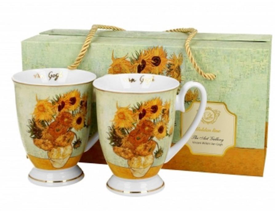 D-SET 2 ŠALICE V.GOGH SUNCOKRETI