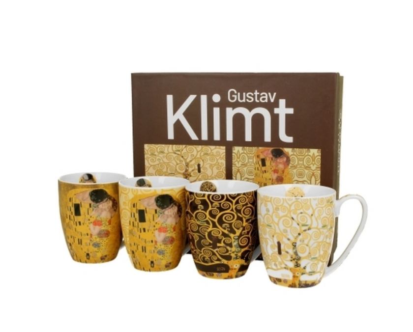 D-SET 4 ŠALICE KLIMT