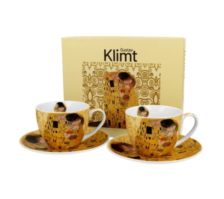 D-SET 2 ŠALICE KLIMT-POLJUBAC