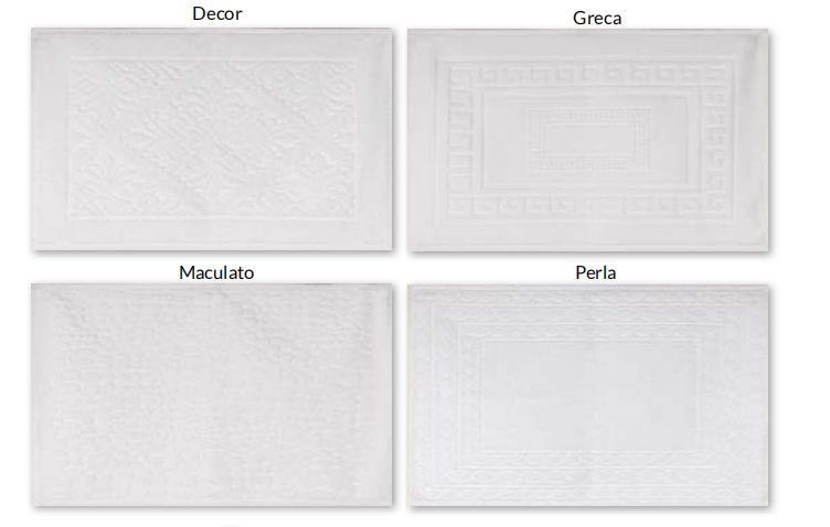 Kupaonski tepih Beauty 45×60 cm – Olivo Tappeti