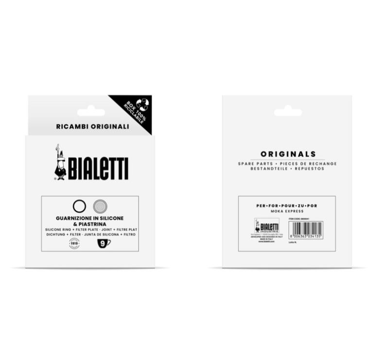 BIALETTI SET BRTVE I FILTERA ZA MOKU 6 ŠALICA