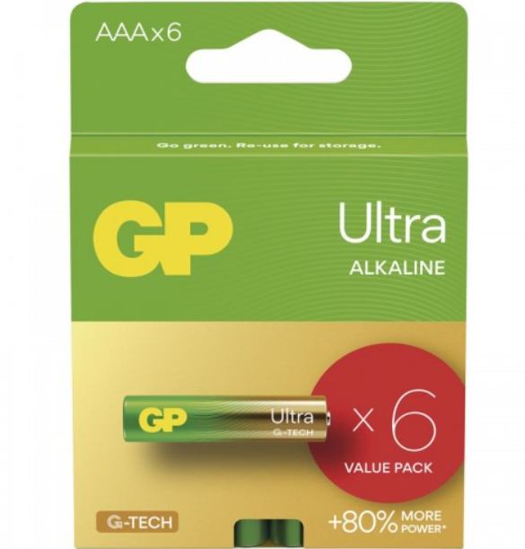 BATERIJA GP AAA6/1 ULTRA ALKALNE