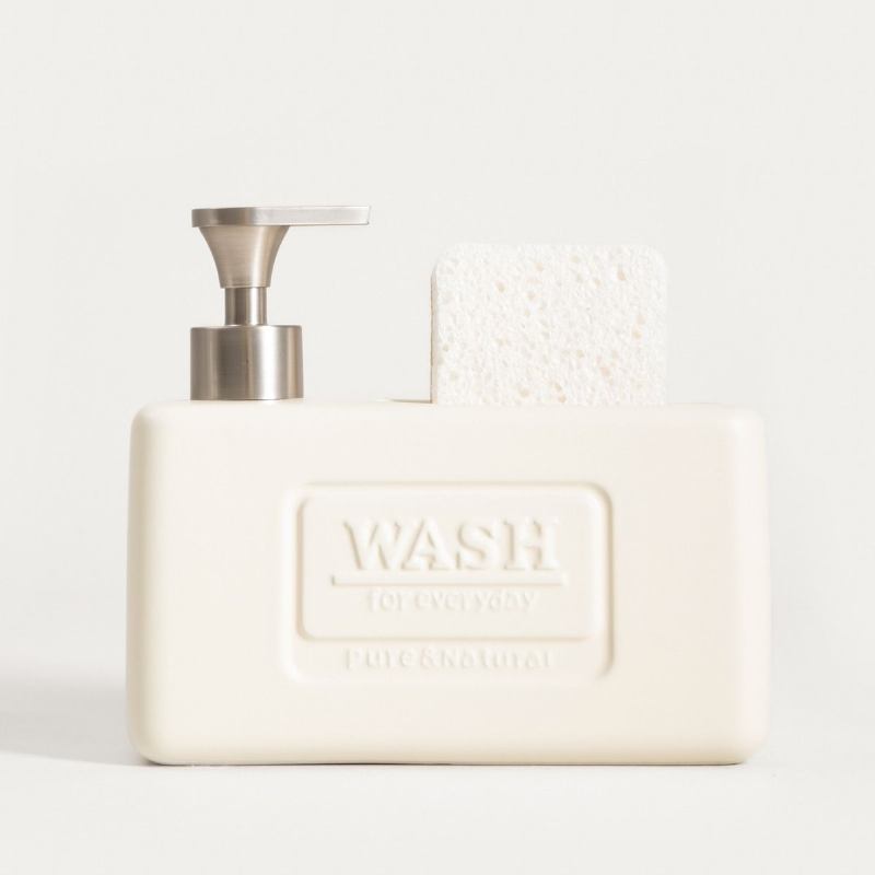 KERAMIČKI DOZATOR + ŠPUŽVA 18X16 CM