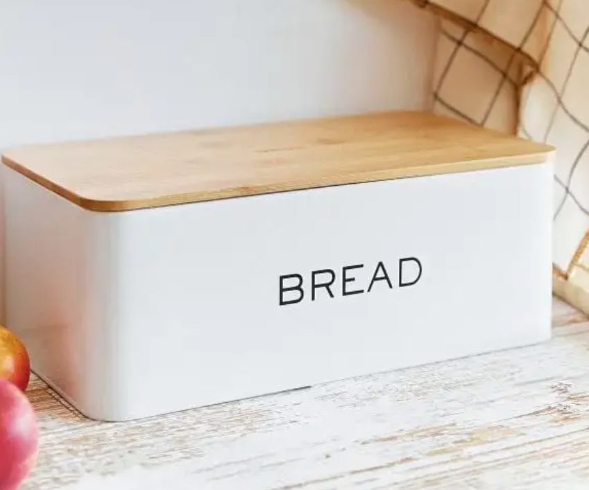 KUTIJA ZA KRUH BEŽ 30X18 CM