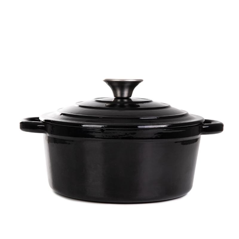 LONAC ANDREAS CRNI LJEVANO ŽELJEZO 4 L 28 CM