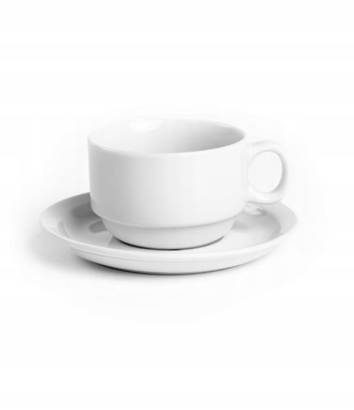 ŠALICA S TANJURIĆEM VIENNA  BIJELA