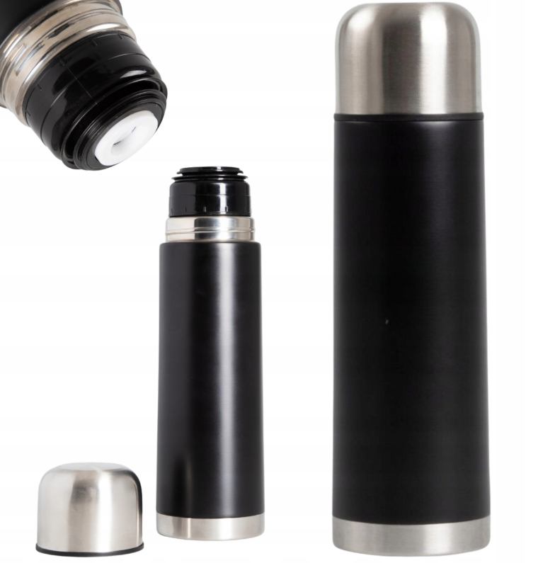 TERMOSICA DUNO CRNA 750 ML 8,2X27,1 CM