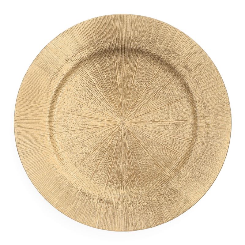 UKRASNI PLADAJ RAGU ZLATNI 33 CM PVC