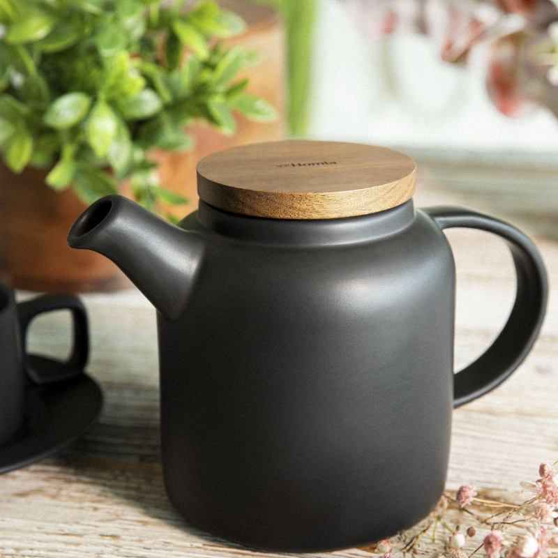 VRČ S POKLOPCEM CRNI 1 L