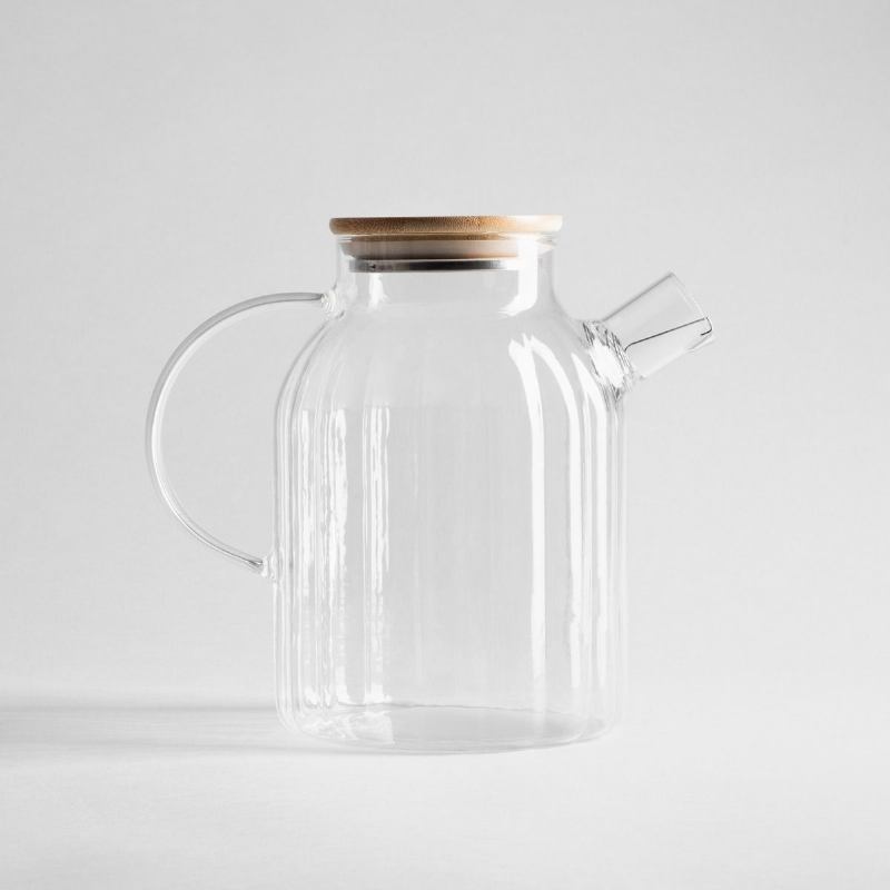 VRČ STAKLENI S POKLOPCEM 1,7 L