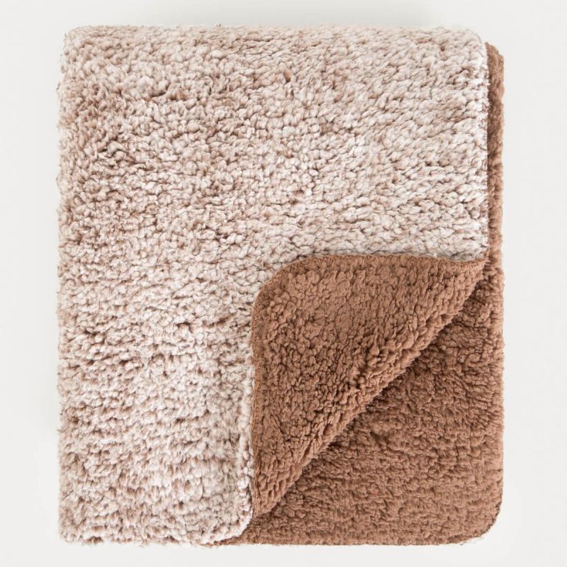 DEKA S DVOSYTRANOM STRUKTUROM 150X200 CM SMEĐA