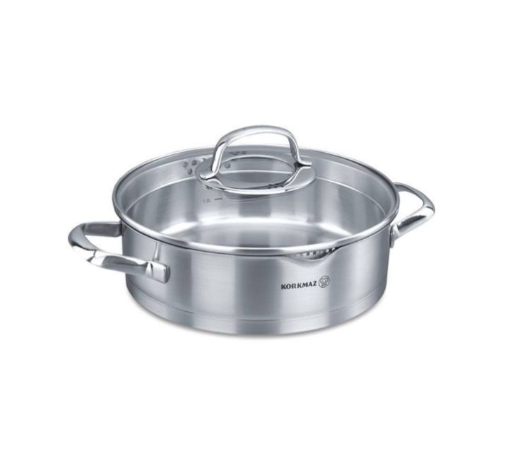 KORKMAZ LONAC NISKI S POKLOPCEM 3L