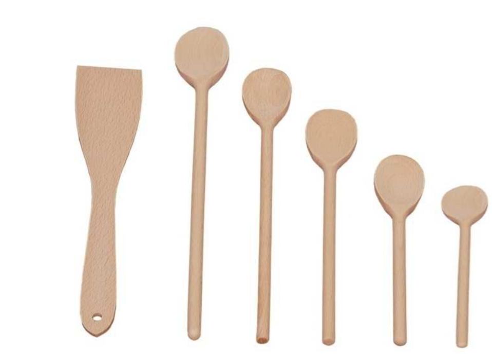 SET DRVENIH KUHAČA 6/1 01074